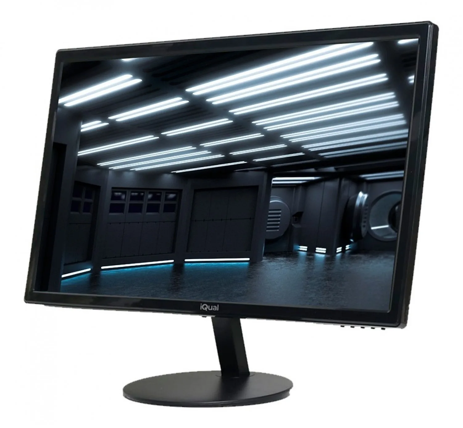 OUTLET MONITOR IQUAL FLAT 19 IQ19 BLACK