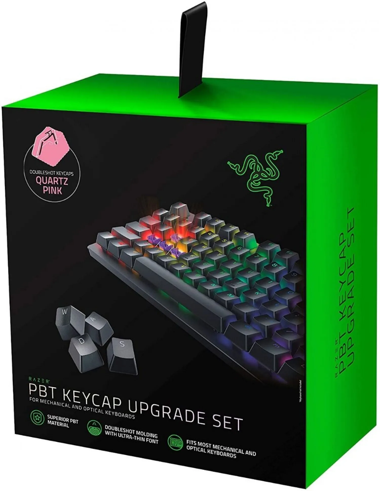 OUTLET KEYCAP SET RAZER QUARTZ PINK