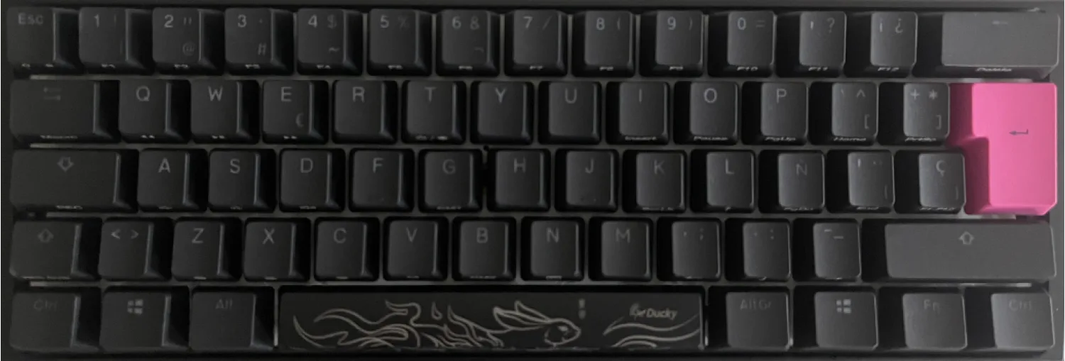 TECLADO MECANICO DUCKY ONE 3 MINI TECLAS DKON2161ST-BESPDCLAWSC1