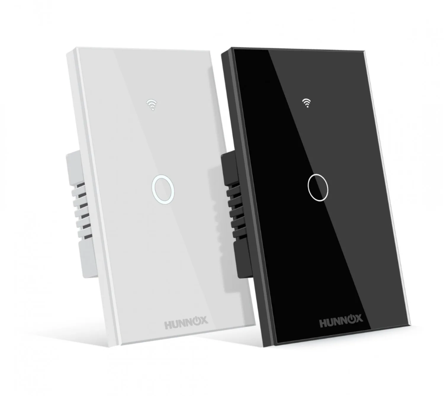 TECLA HUNNOX SMART TACTIL 1 CANAL NEGRO