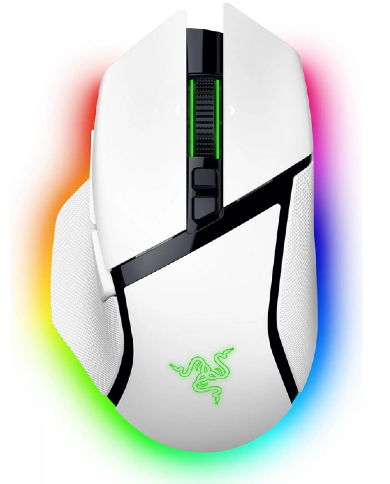 MOUSE GAMER RAZER BASILISK V3 PRO WHITE 35K HYPERSPEED WIRELESS