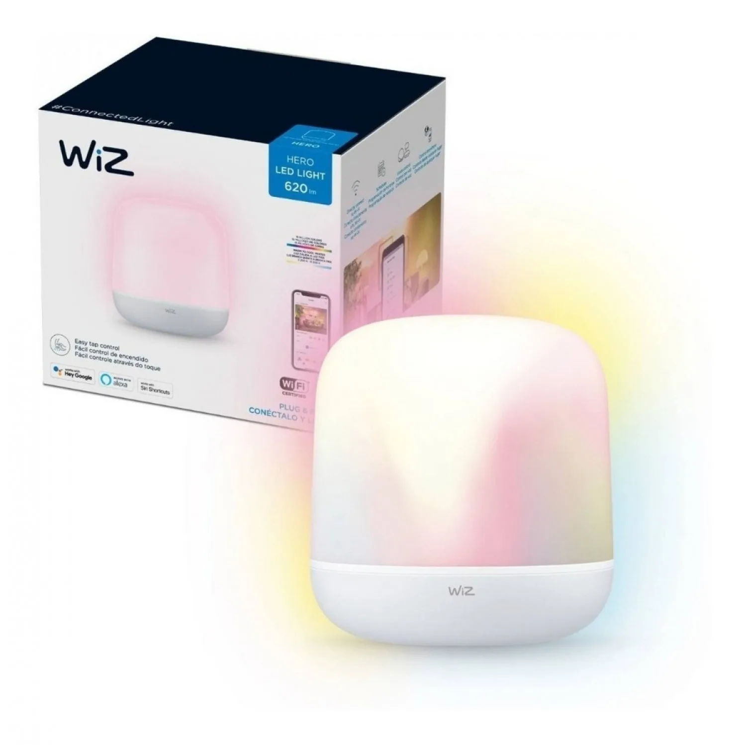 LAMPARA WIZ WI-FI BLE PORTABLE HERO TYPE C