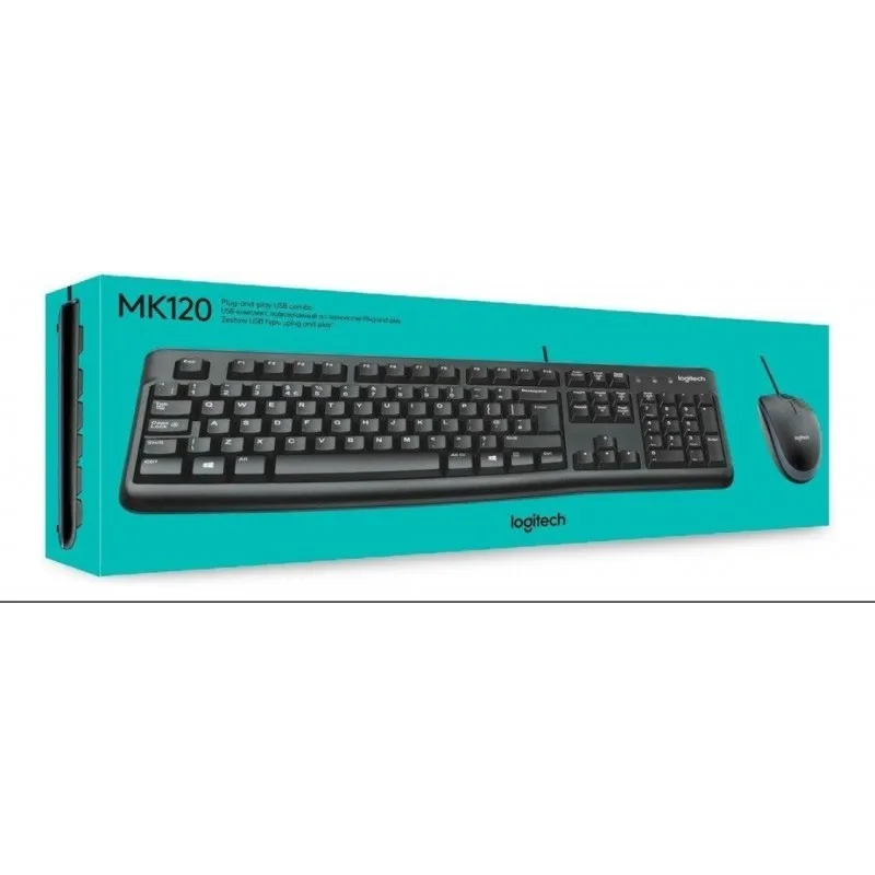 TECLADO Y MOUSE LOGITECH MK120 — foto 5