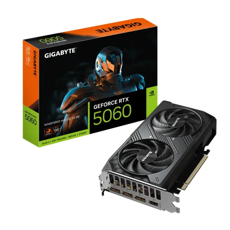 PLACA DE VIDEO GIGABYTE RTX 5060 WF2 MAX OC V2 8G — foto 2