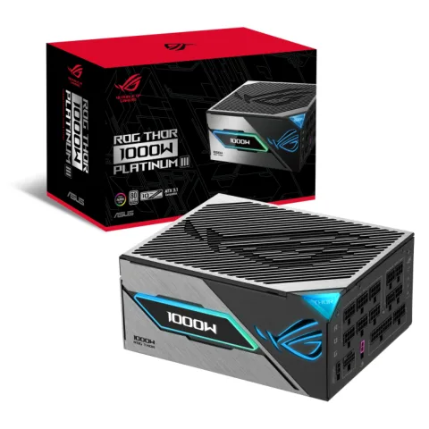 FUENTE ASUS ROG THOR 1000W GAMING ATX 3.1 PCIE 5.1 80 PLUS PLATINUM